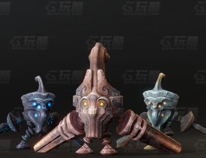 玩酷CG网—小怪物v2Blender模型