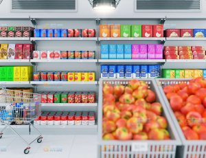 玩酷CG网—超市C4D模型