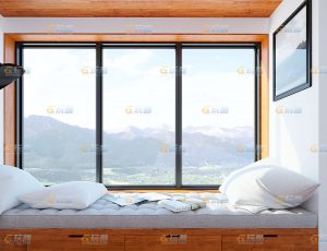 玩酷CG网—窗台房间C4D模型