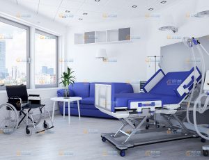 玩酷CG网—急救室C4D模型