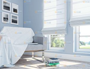 玩酷CG网—小客厅C4D模型