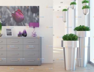 玩酷CG网—走廊通道C4D模型