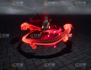 玩酷CG网—尼亚加拉KI光环UE4特效素材