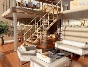 玩酷CG网—复式楼房Blender模型