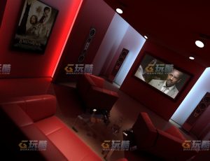 玩酷CG网—老式KTVBlender模型