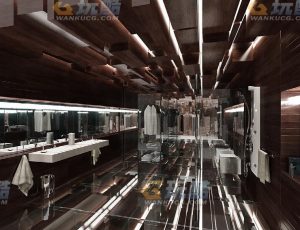 玩酷CG网—设计感强的浴室Blender模型