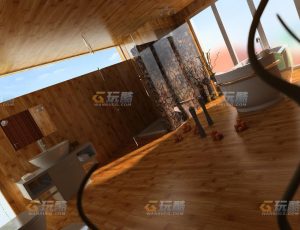 玩酷CG网—浴室厕所卫生间Blender模型