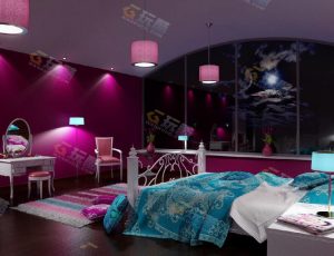 玩酷CG网—情趣房Blender模型