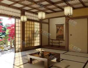 玩酷CG网—日本卧室Blender模型