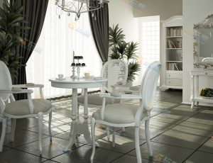 玩酷CG网—欧式客厅Blender模型