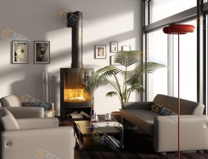 玩酷CG网—雅致客厅Blender模型