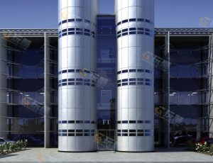 玩酷CG网—城市办公楼Blender模型