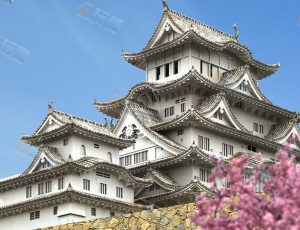 玩酷CG网—日本名古屋城Blender模型