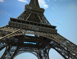 玩酷CG网—巴黎铁塔Blender模型