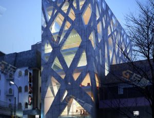 玩酷CG网—Tod’s 表参道大厦Blender模型