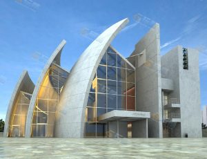 玩酷CG网—意大利罗马的街区Blender模型