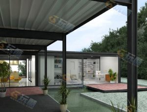 玩酷CG网—休闲度假村Blender模型