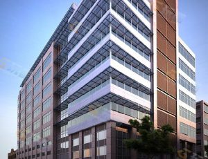 玩酷CG网—城市高楼Blender模型