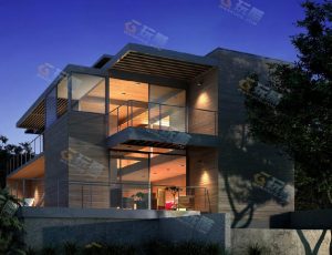 现代时尚别墅Blender模型