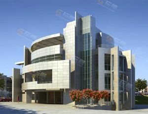 行政大楼Blender模型