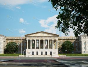 美国政府建筑Blender模型