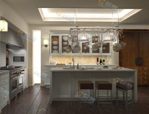 欧式厨房v2Blender模型