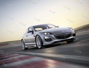 汽车室外场景v6Blender模型