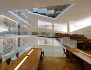 阅读室Blender模型