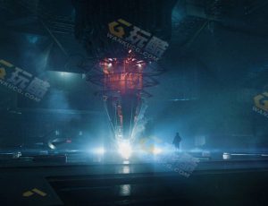 大型科技能量室Blender模型