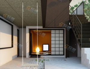 别墅走廊Blender模型