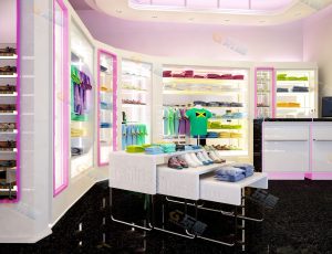 球鞋店Blender模型