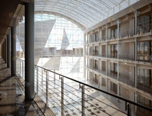 办公大厦Blender模型