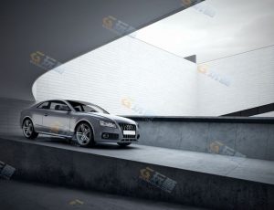 汽车展示场景v5Blender模型