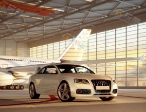 汽车展示场景v9Blender模型