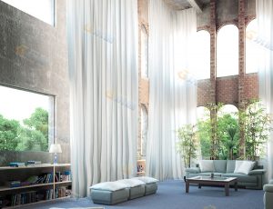 现代宽敞客厅Blender模型