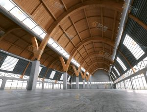 罗马柱欧式大楼Blender模型