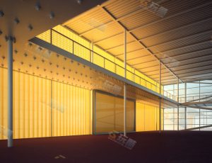 时尚结构房Blender模型