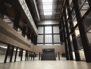 现代感大堂Blender模型