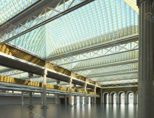 展会大厅长廊Blender模型