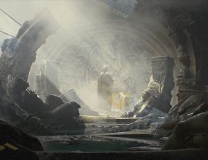 神庙雕像C4D模型