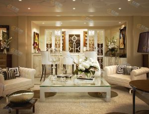 富人气派客厅Blender模型