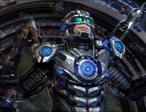 超级改造人加工室Blender工程源文件