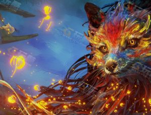 飞溅艺术图形化狐狸Blender工程源文件