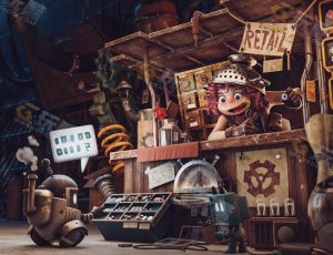 蒸汽朋克机械修理店Blender工程源文件