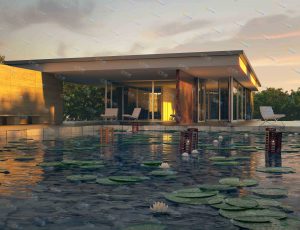 巴塞罗那馆Blender模型