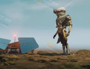 火星外星人勘测Blender模型