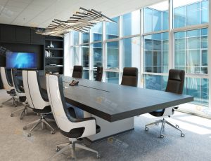 现代时尚会议室Blender模型