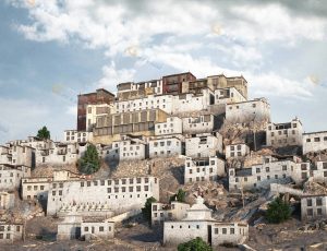 西藏民房Blender模型