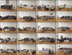 客厅沙发Blender模型