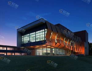 超级气派办公大厦Blender模型